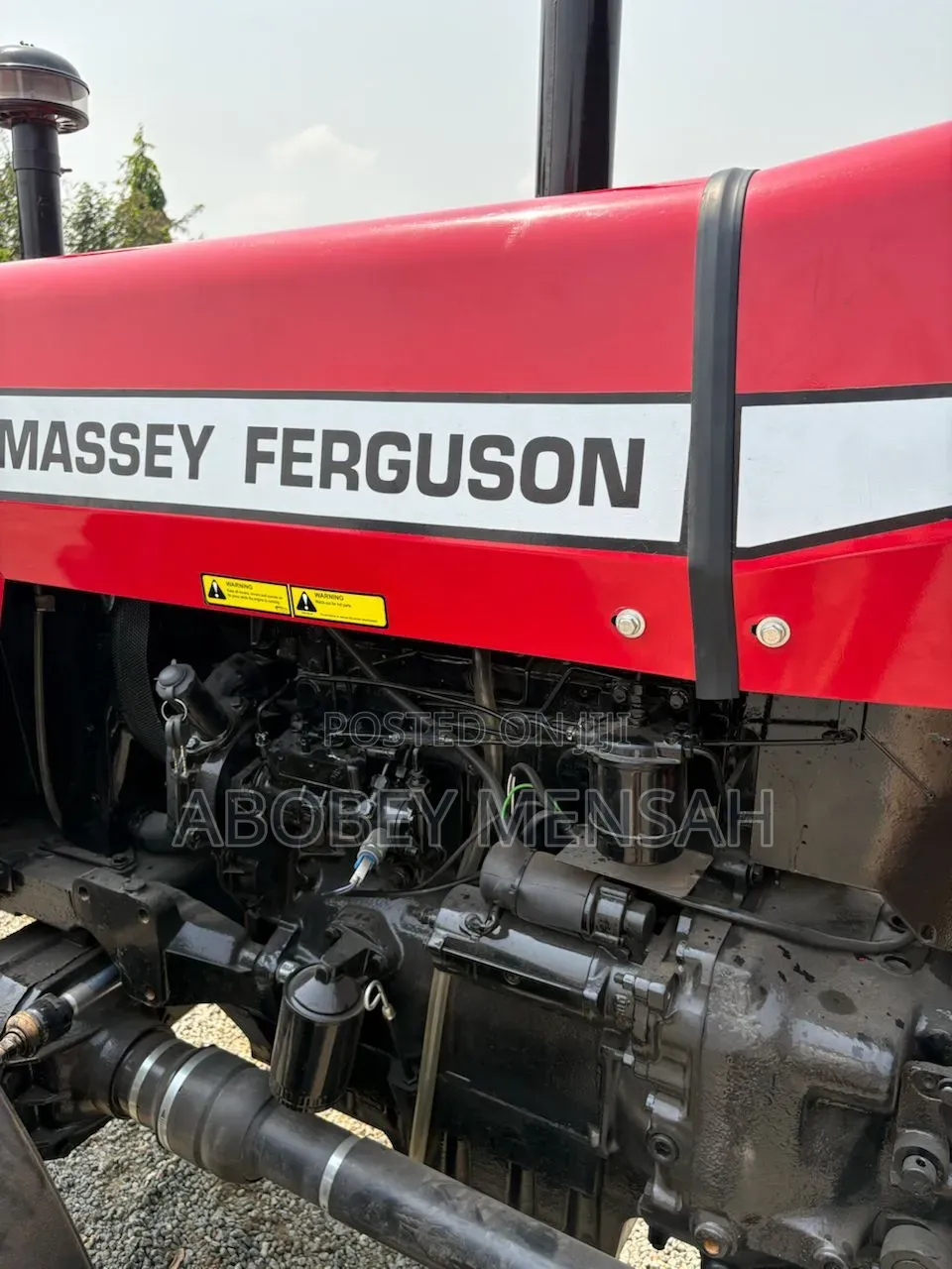Brand New Mf Tractors With Plough.