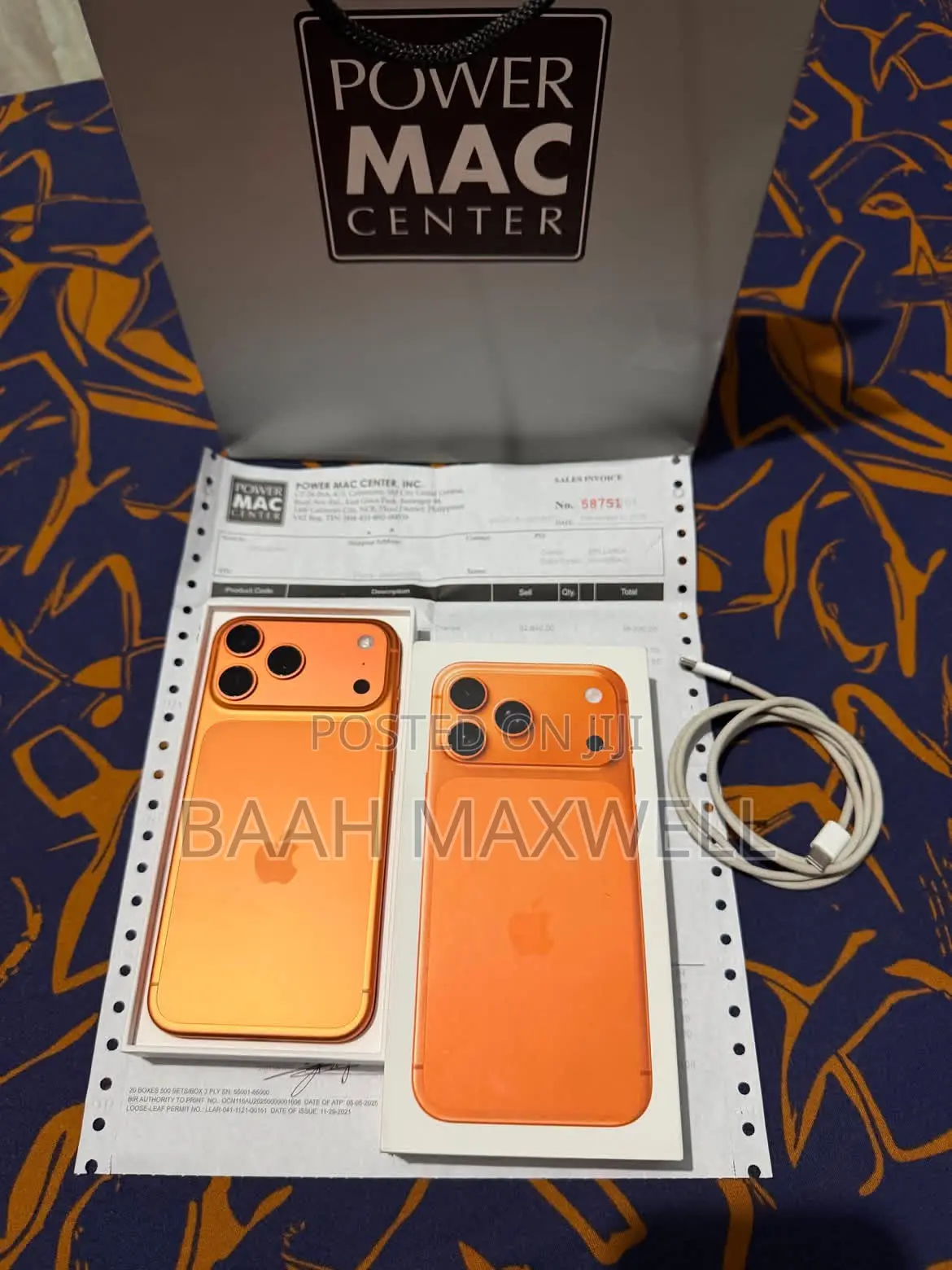New Apple iPhone 17 Pro Max 256 GB Orange