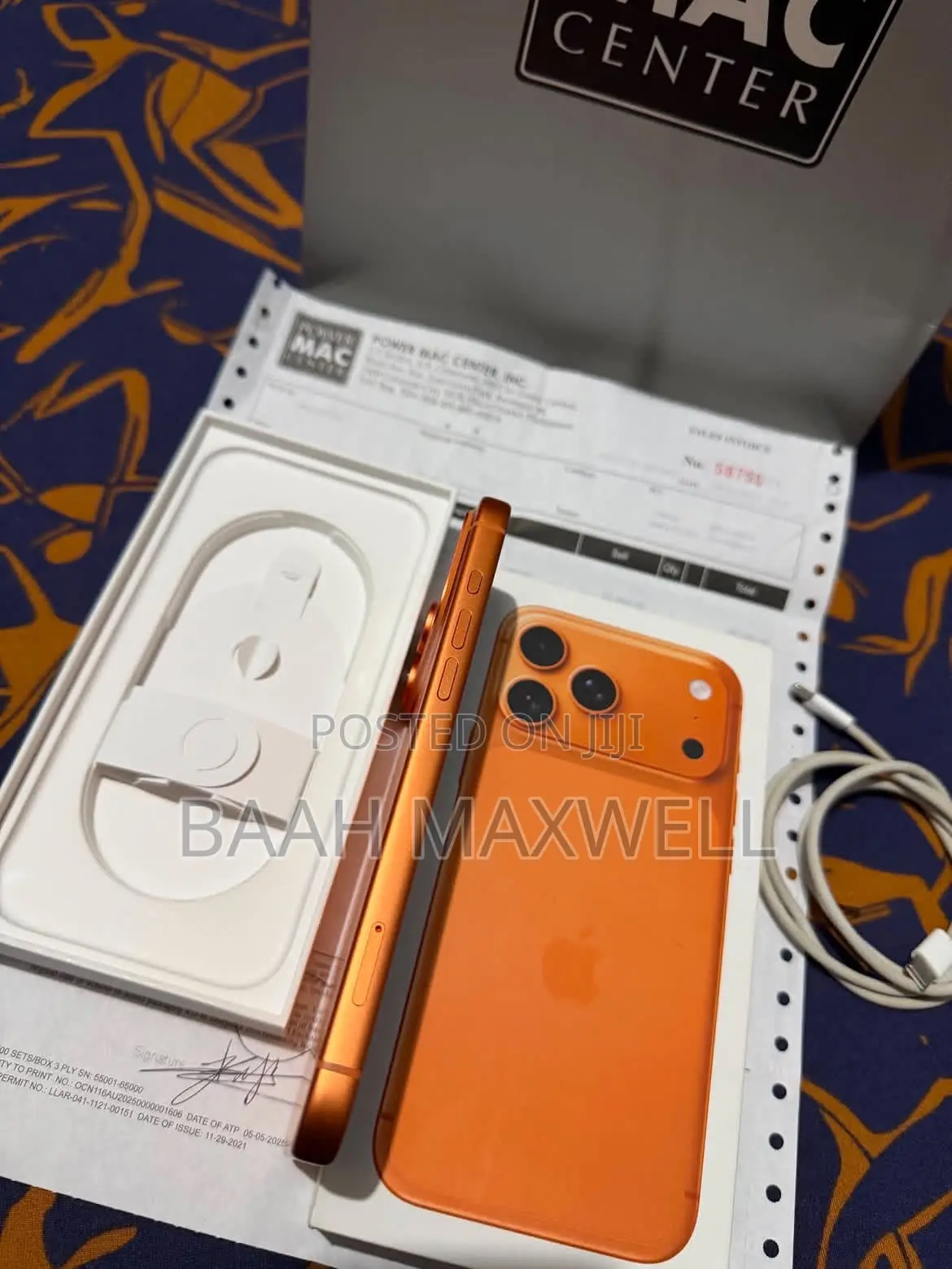 New Apple iPhone 17 Pro Max 256 GB Orange