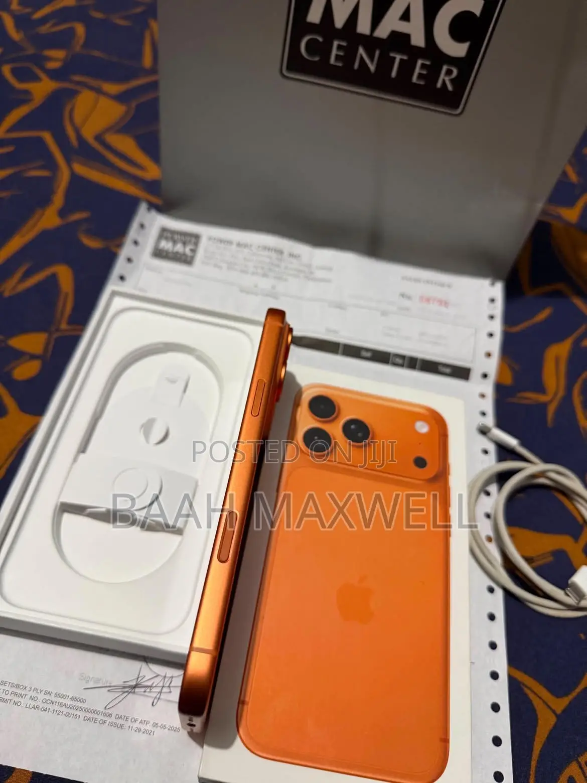 New Apple iPhone 17 Pro Max 256 GB Orange