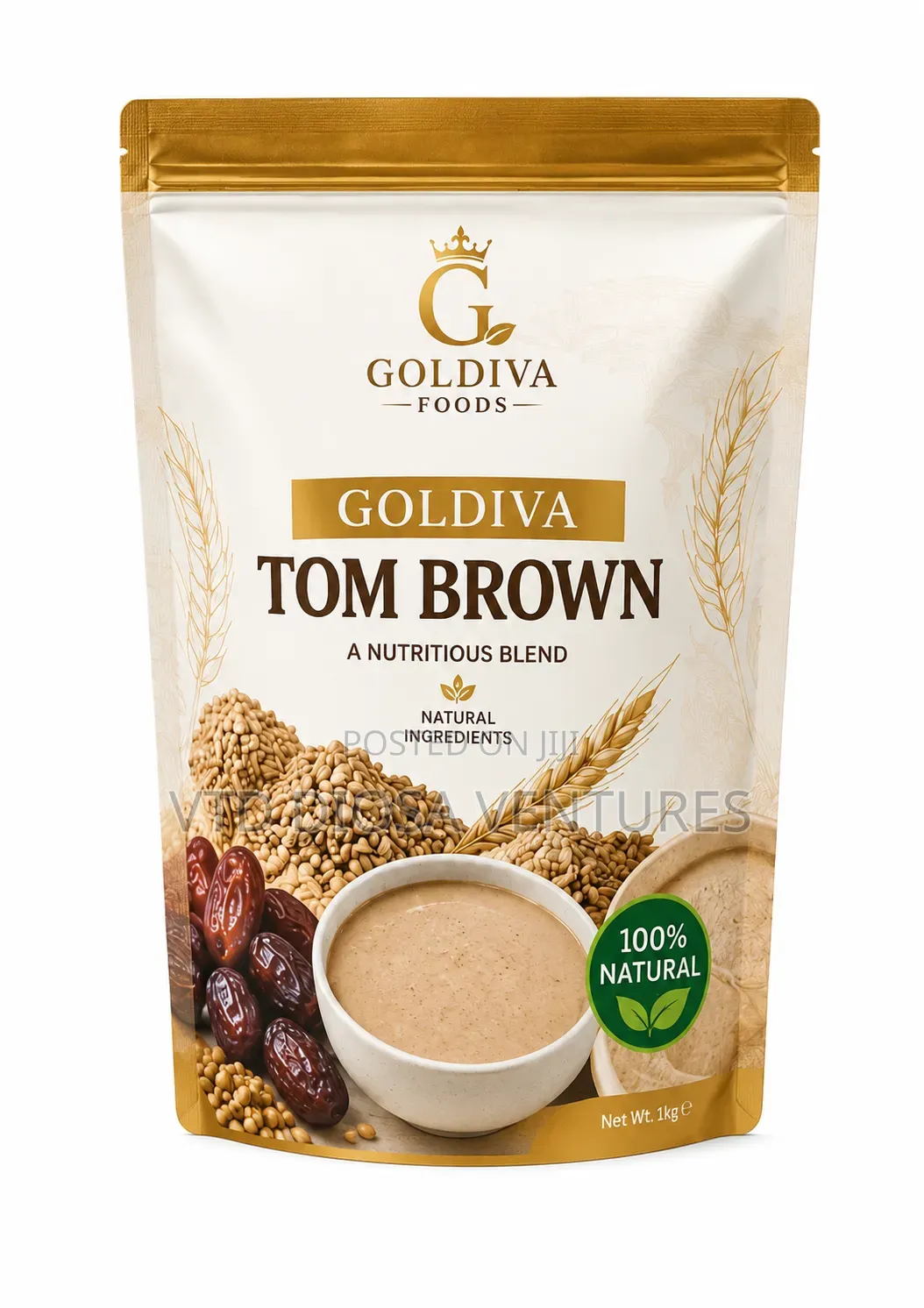 Goldiva Tom Brown Cereal