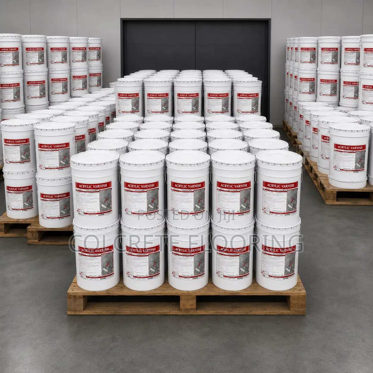 Stamped Concrete Polish Varnish Sealer