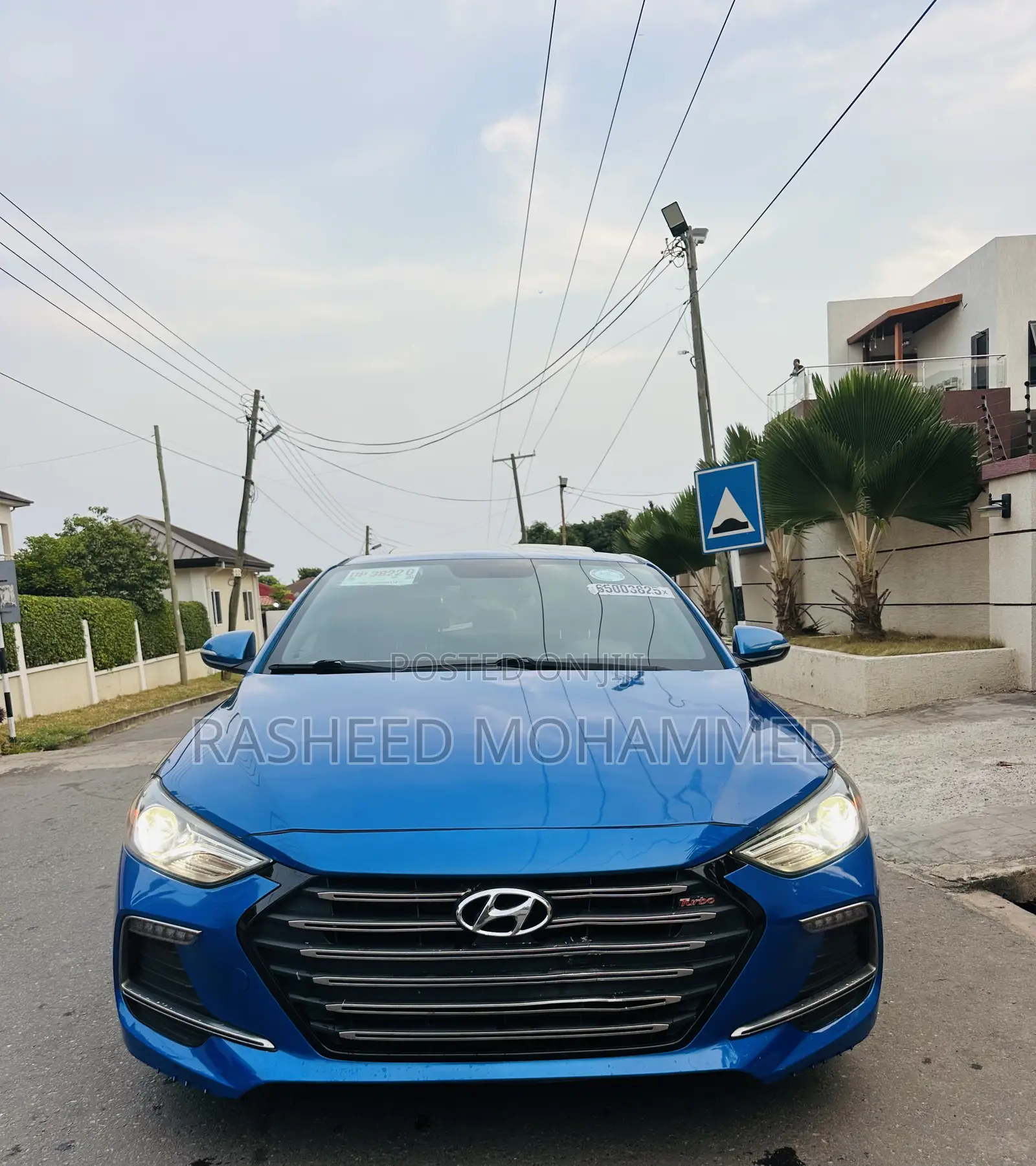 Hyundai Elantra Sport 2018 Blue