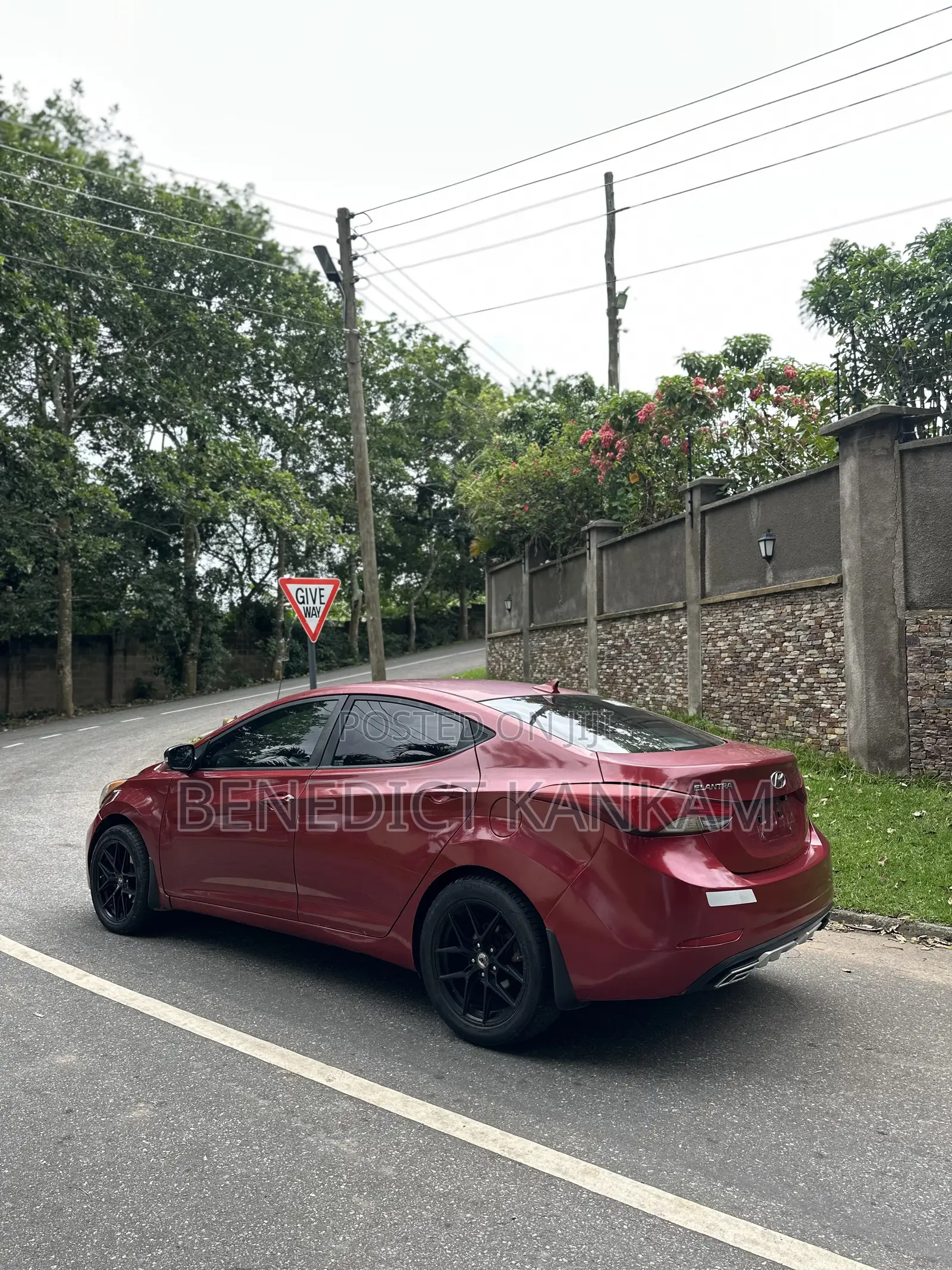 Hyundai Elantra SE 4dr Sedan (1.8L 4cyl 6A) 2015 Burgundy
