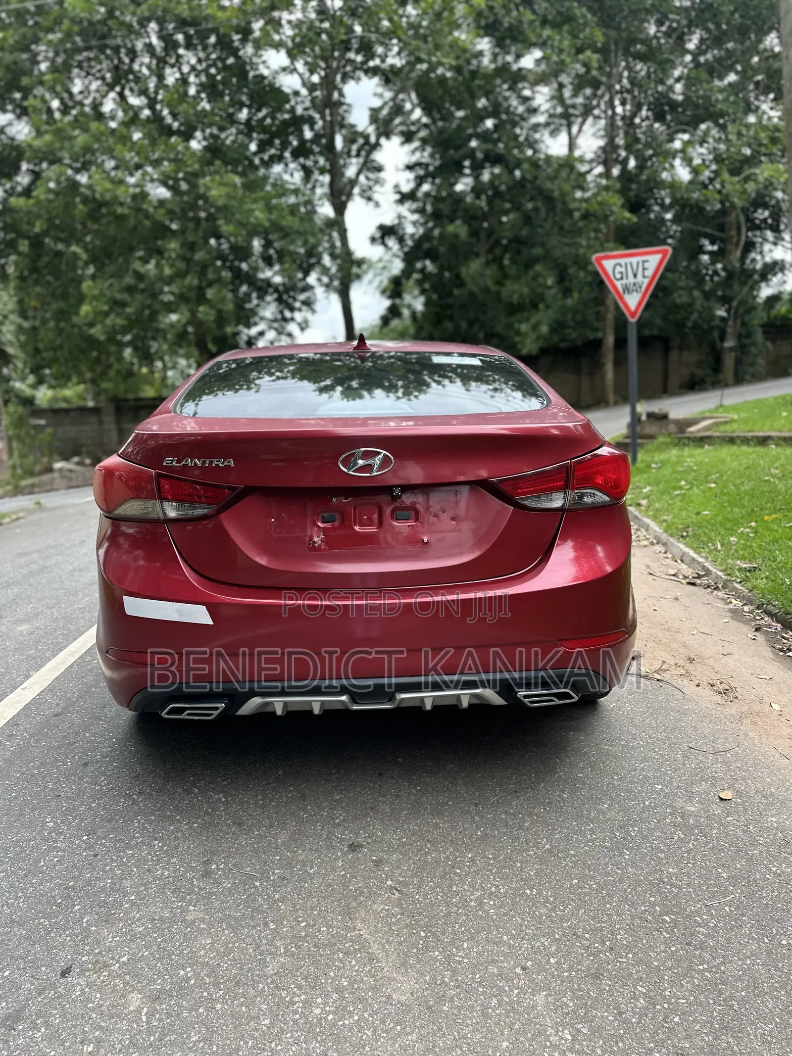 Hyundai Elantra SE 4dr Sedan (1.8L 4cyl 6A) 2015 Burgundy