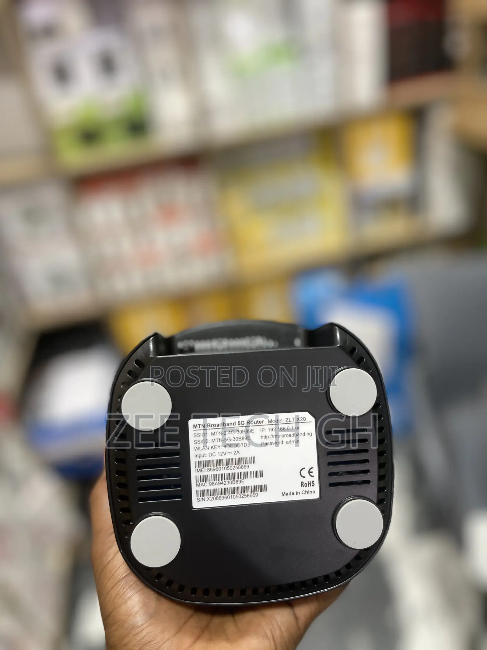 Powerful MTN Broadband 5g Universal Turbonet Router With Power Bank