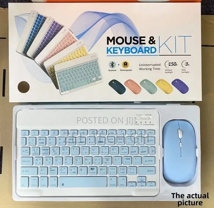 Wireless Bluetooth Keyboard and Mouse