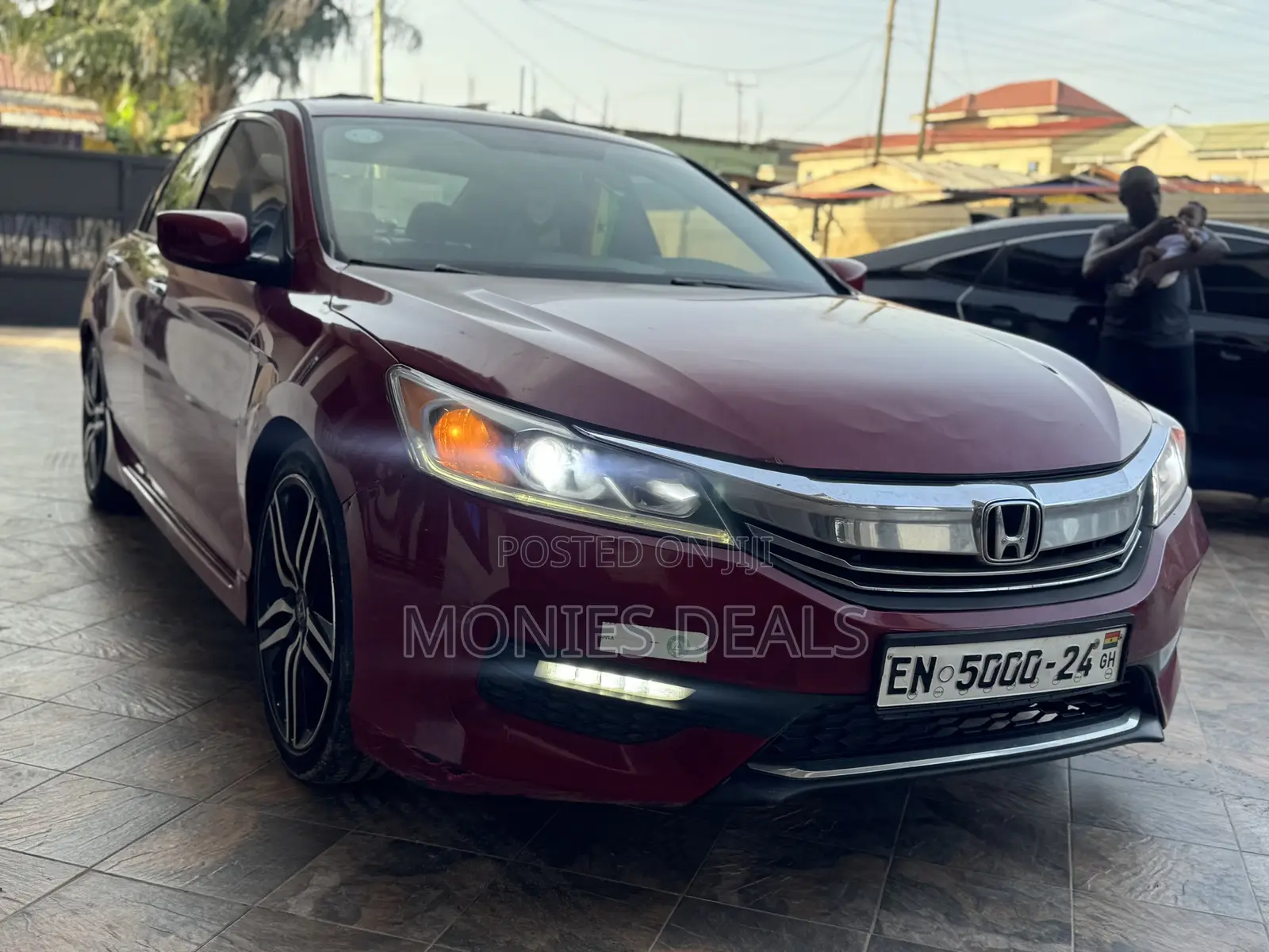 Honda Accord Sport 4dr Sedan FWD (2.4L 4cyl 2A) 2016 Red