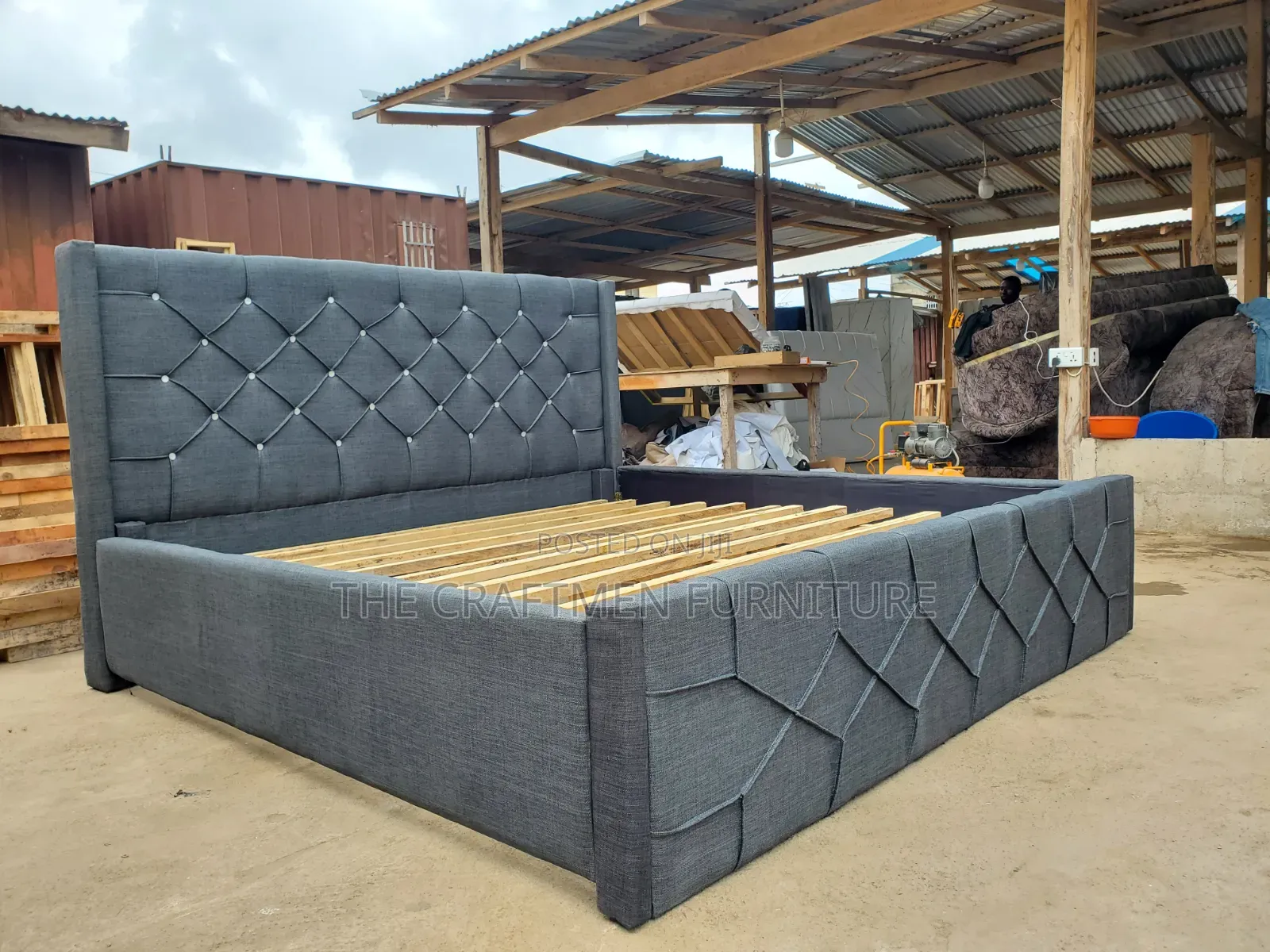 Foreign Double Bed Frame
