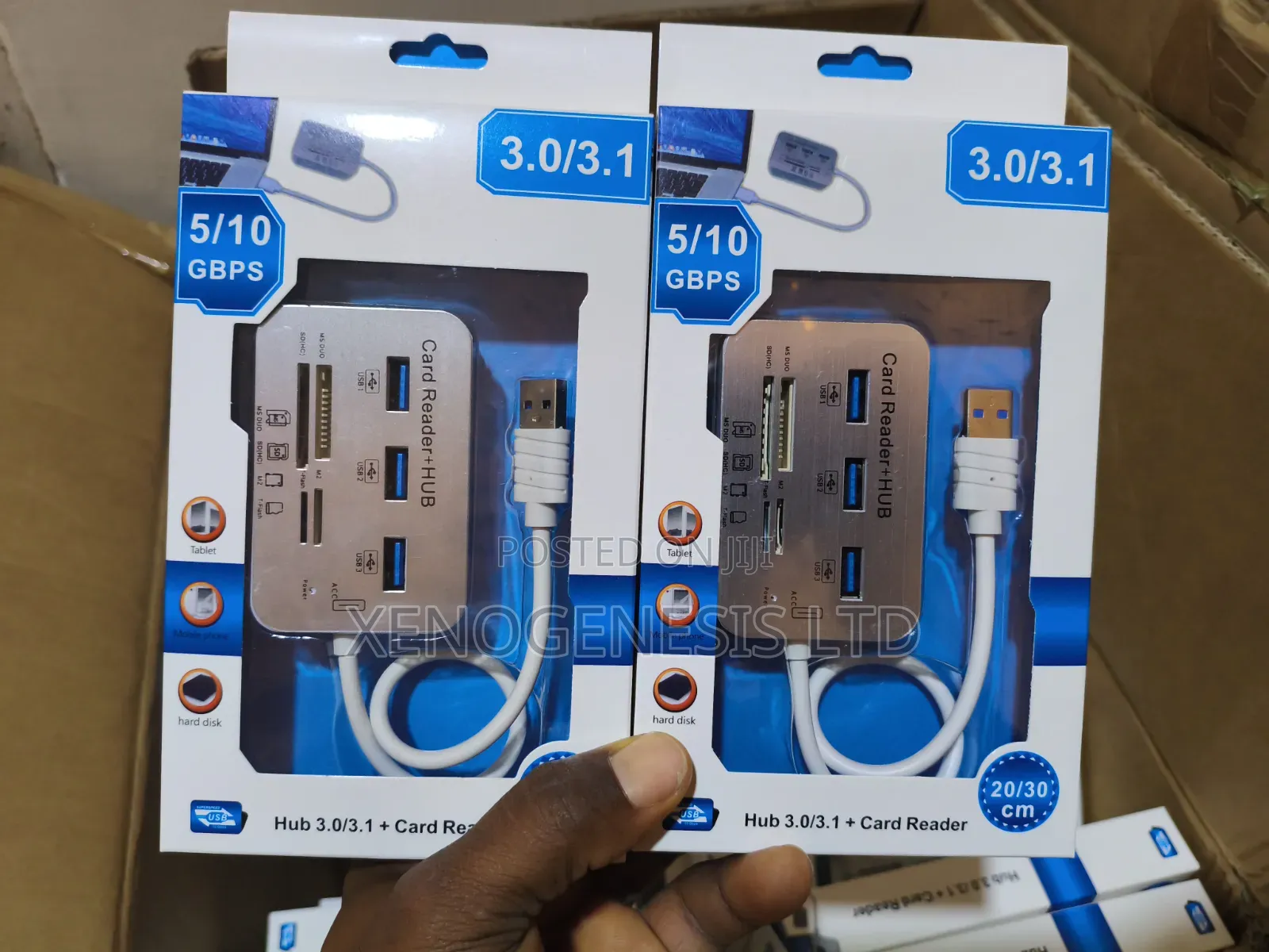 Usb Card Reader + Hub