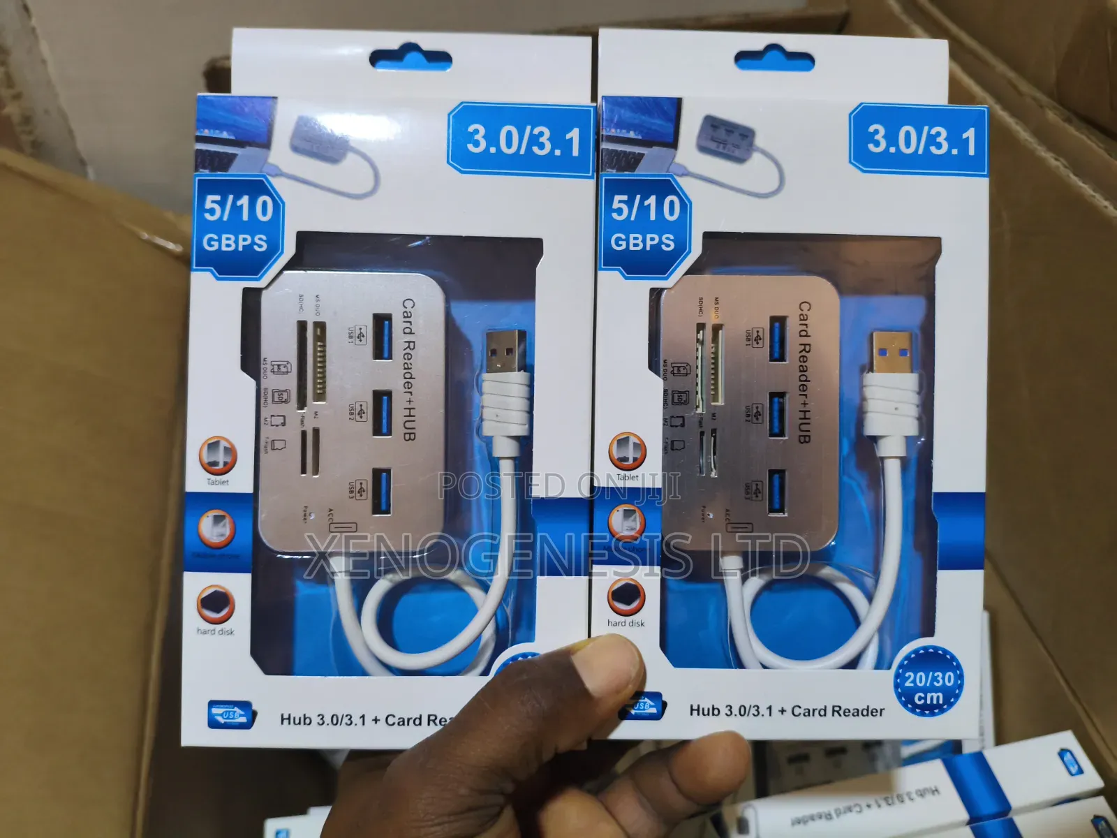 Usb Card Reader + Hub