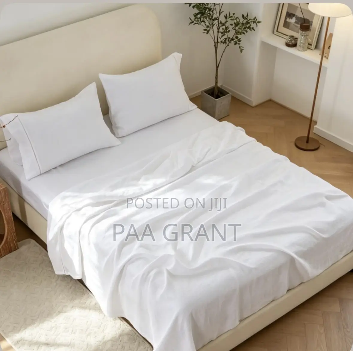 Turn Every Bed Into Luxury(2 Pure Cotton Hotel Sheets ,4 Pillow Cases