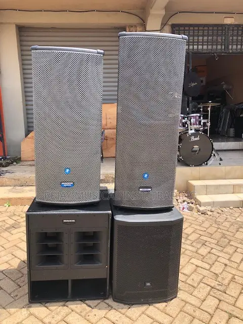 Professional Mackie JBL Active Sound System – 8pcs, Negotiable