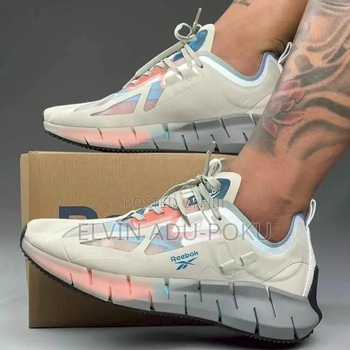 Reebok Canvas Scarpe Zig Kinetica Running Sneaker