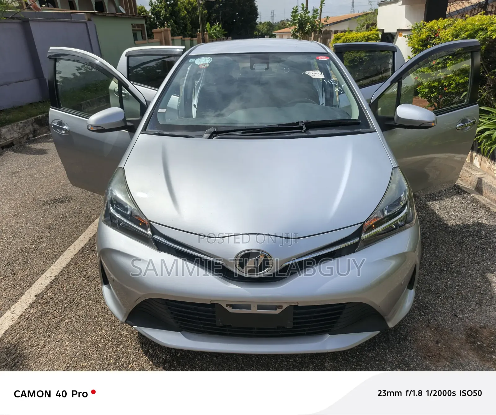 Toyota Vitz 1.3 FWD 3dr 2016 Silver