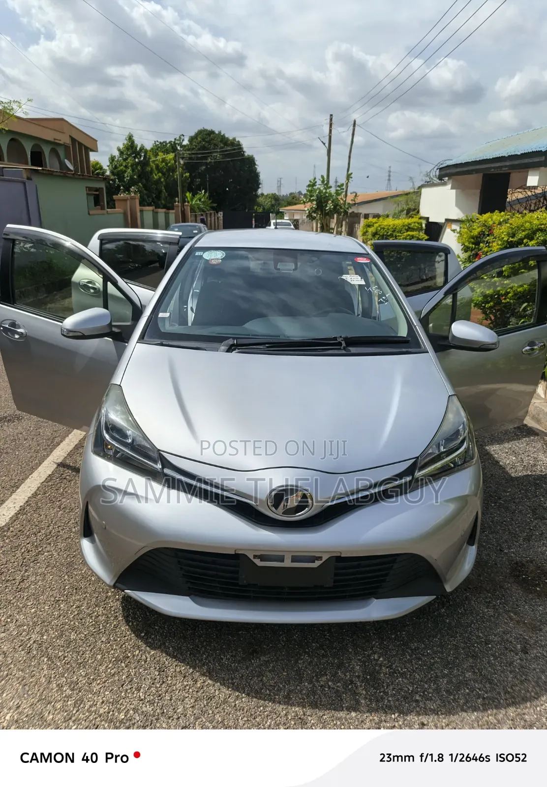 Toyota Vitz 1.3 FWD 3dr 2016 Silver