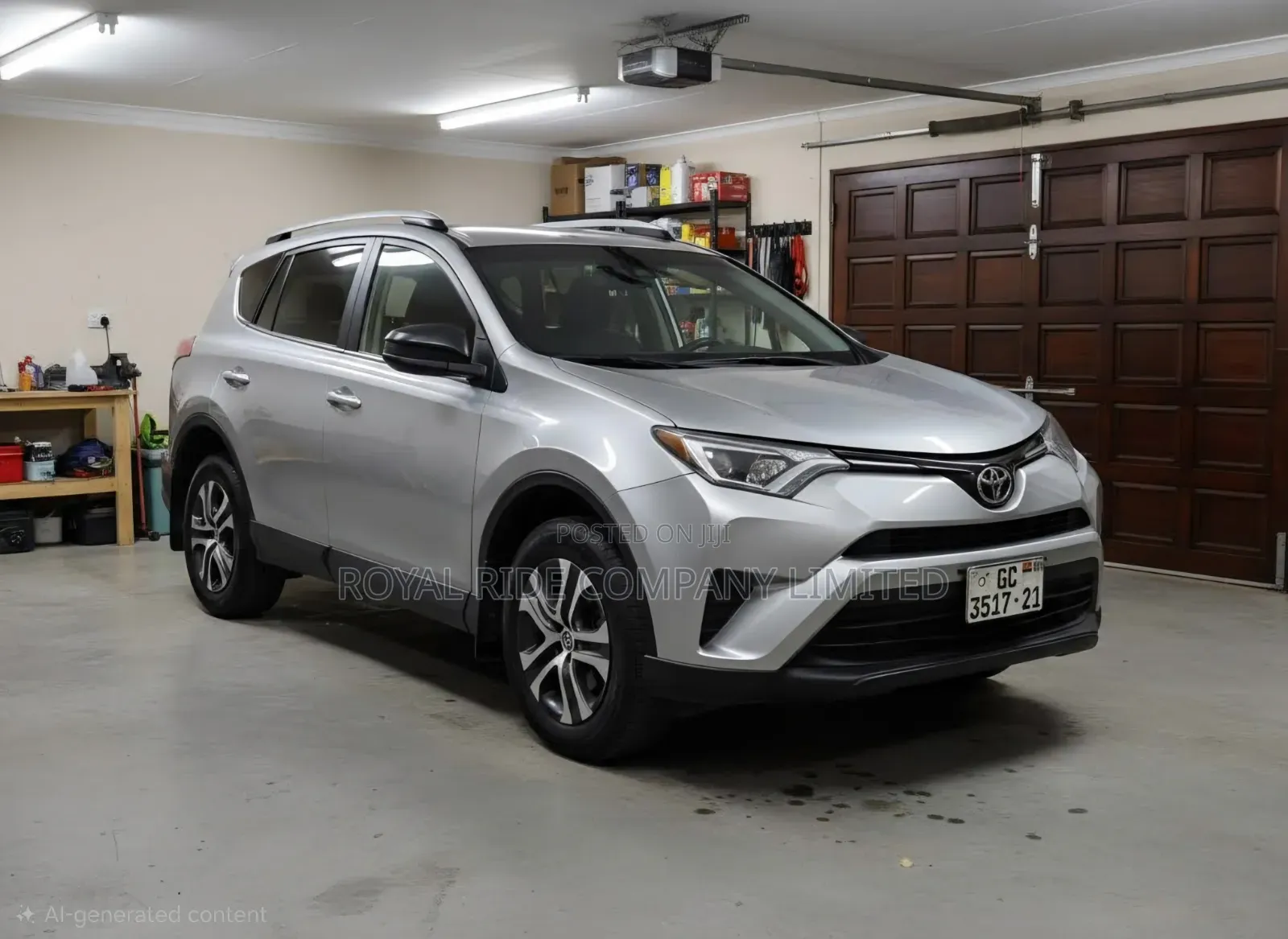 Toyota RAV4 LE AWD (2.5L 4cyl 6A) 2017 Silver