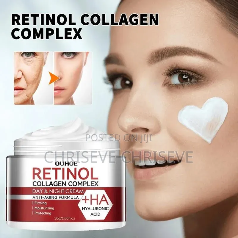 Retinol Cream for Anti Wrinkles and Smooth Face and Neck