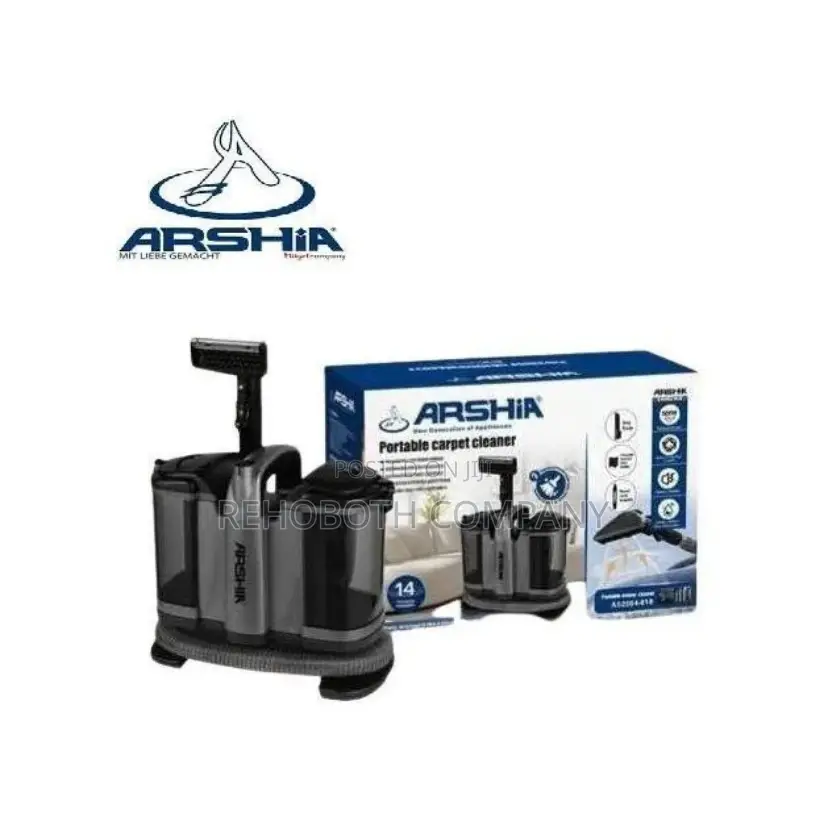 Arshia Portable Carpet Upholstery Cleaner, 500 W