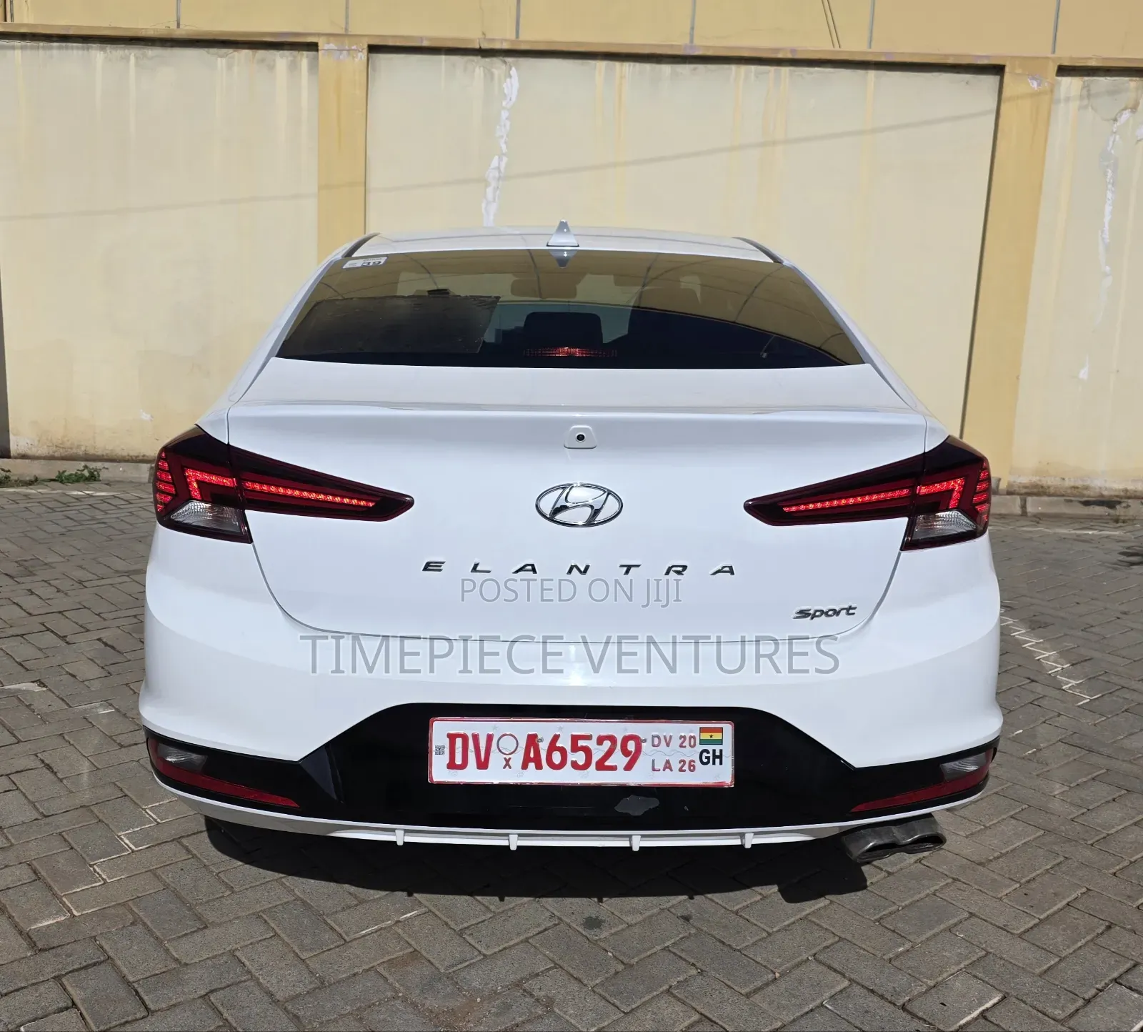 Hyundai Elantra Sport 2019 White
