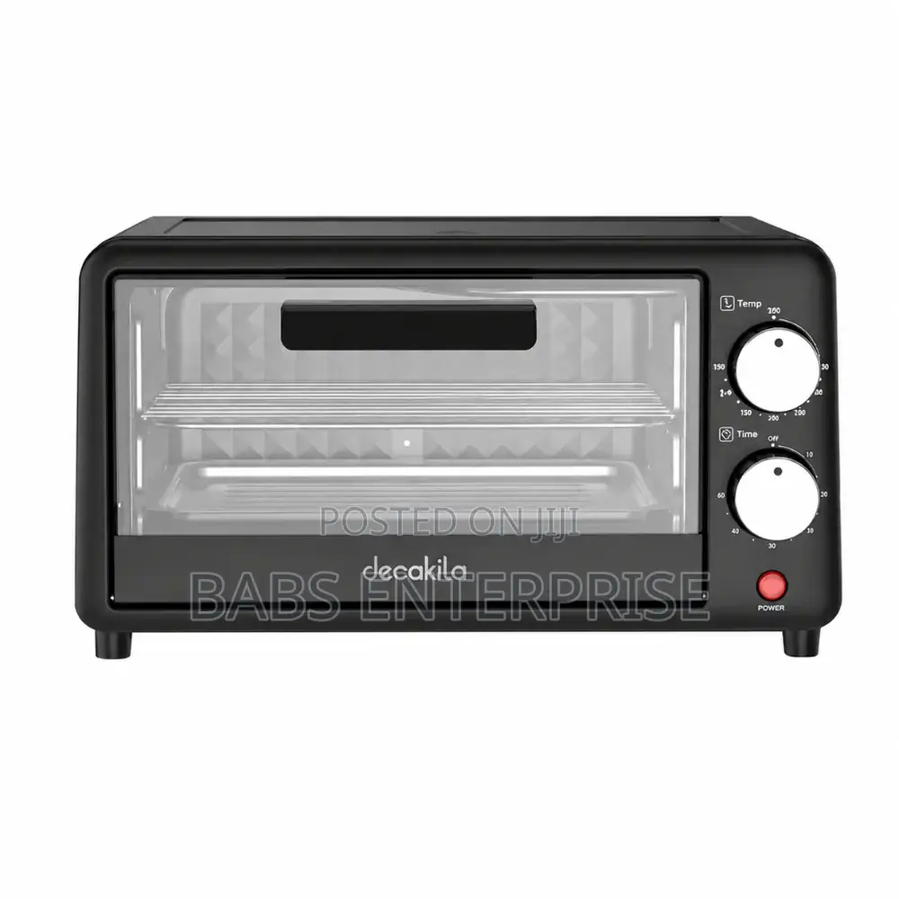 Decakila 10l Toaster Oven With Temperature Control 650w – Keev022b