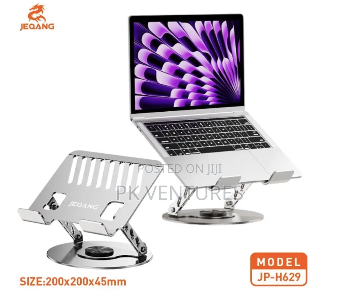 Jeqang Pure Metal 360 ° Rotating Laptop Stand