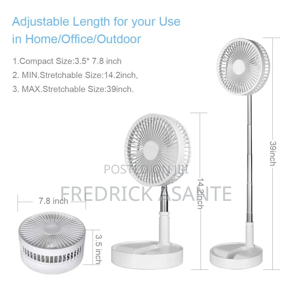 F9 Foldable Standing Fan