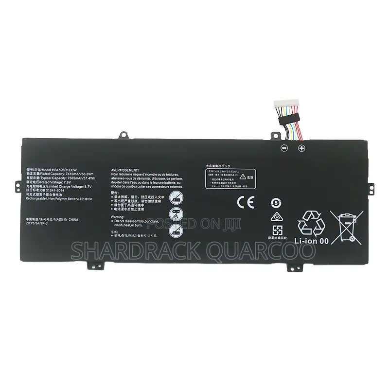 Hb4593r1ecw Laptop Battery for Huawei Matebook X Pro 14 "Kpl-W00 KLV
