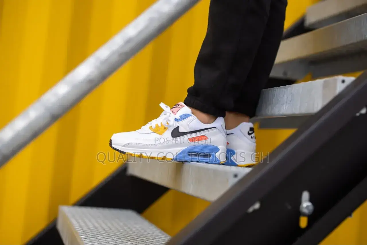 Airmax 90 Orange Blue