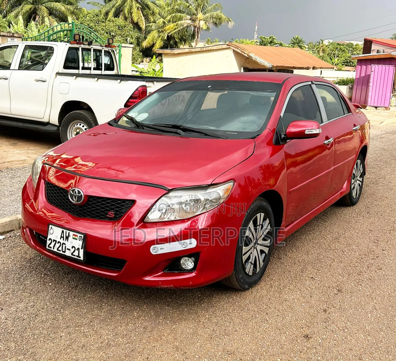 Toyota Corolla 2010 Red