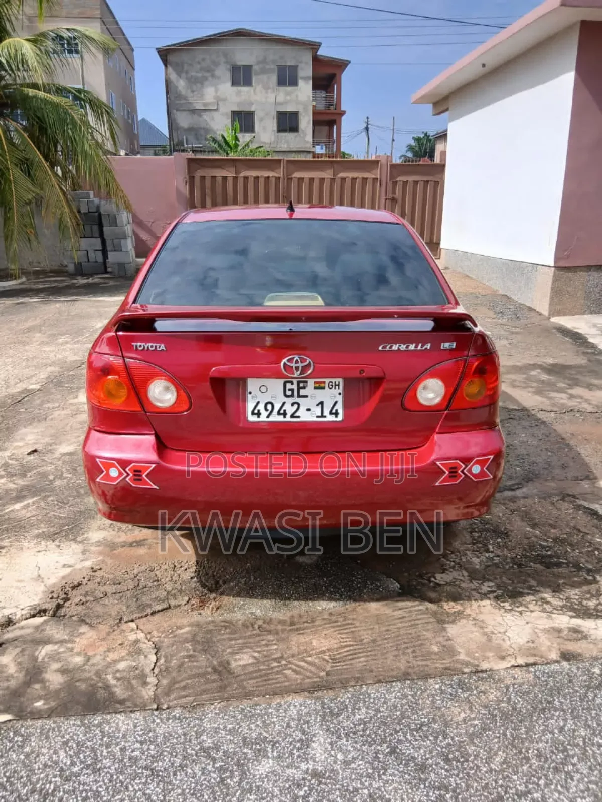 Toyota Corolla 2006 Red