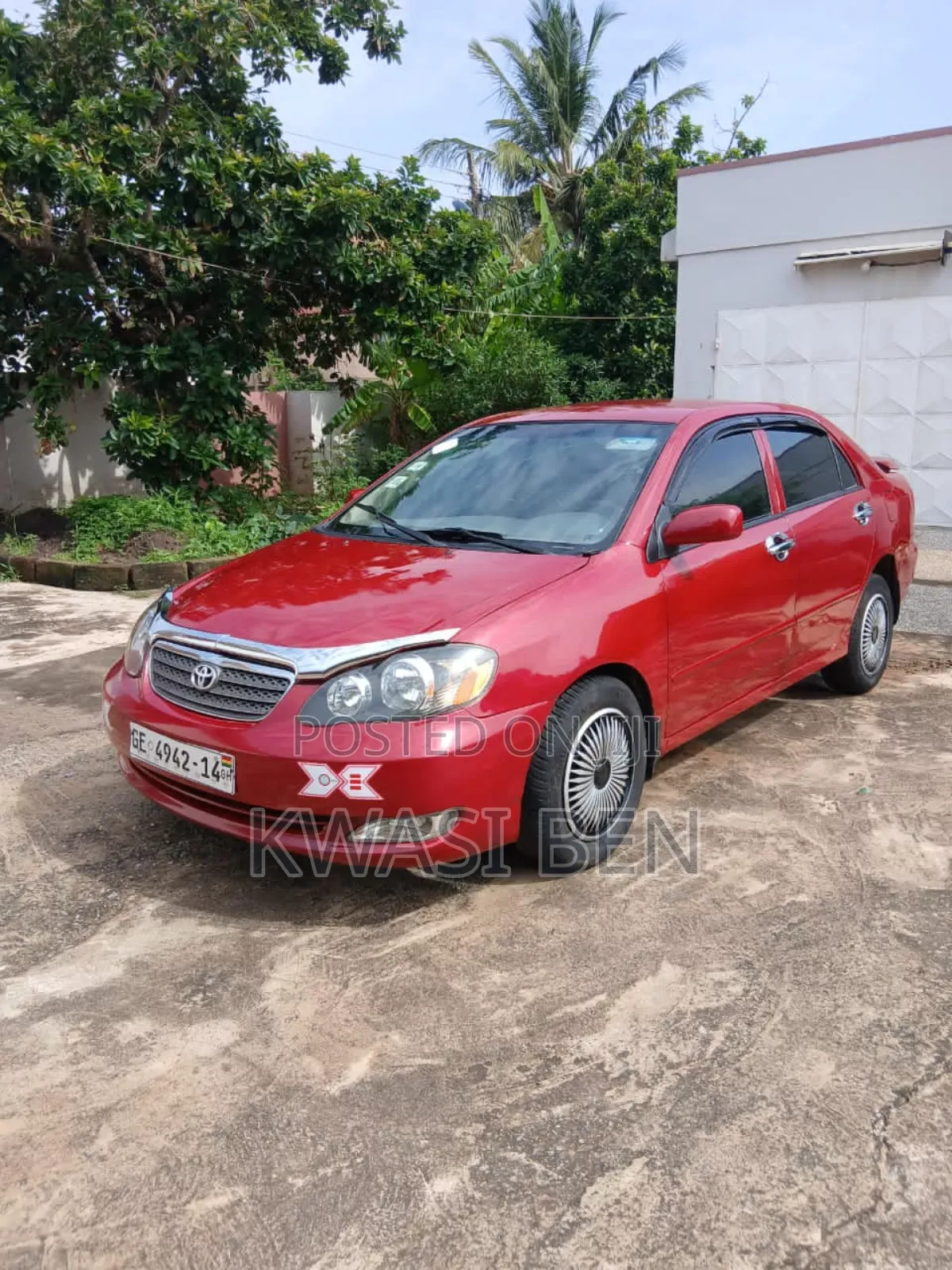 Toyota Corolla 2006 Red