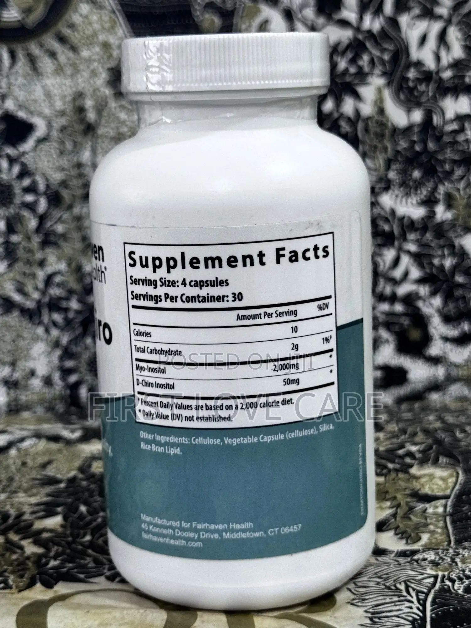 Fairhaven Health Myo-Inositol and D-Chiro Inositol for Women With Pcos