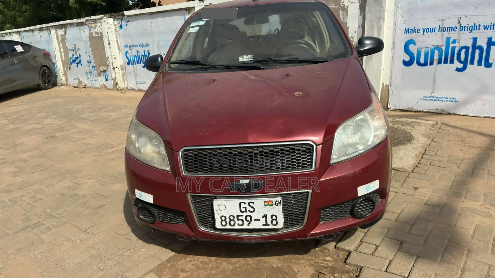 Chevrolet Aveo 1.4 Hatchback 2014 Red
