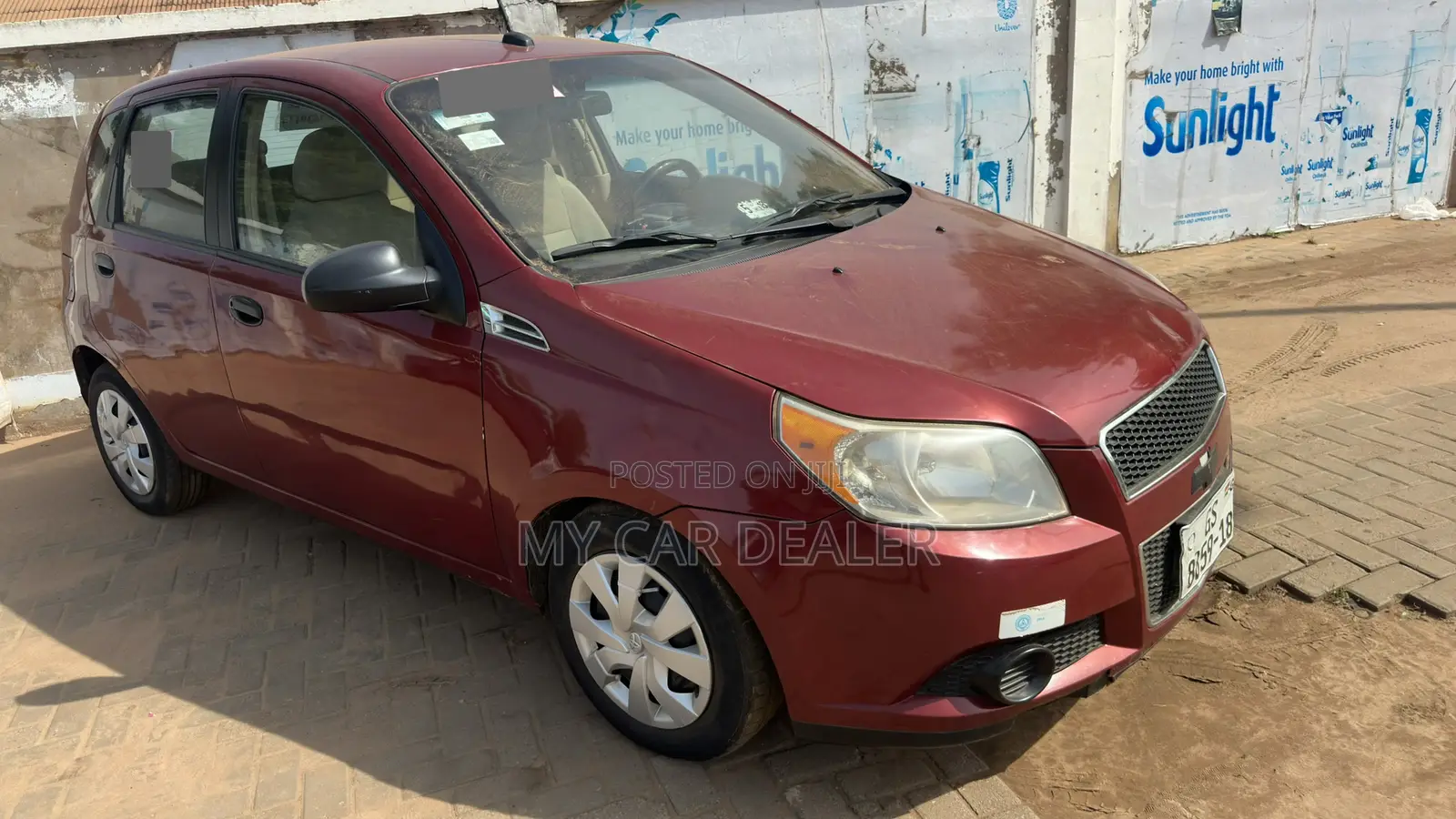 Chevrolet Aveo 1.4 Hatchback 2014 Red