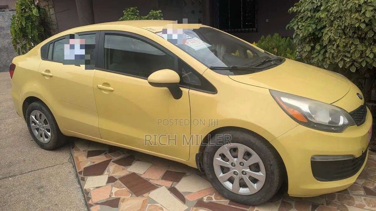 Kia Rio 2016 Yellow