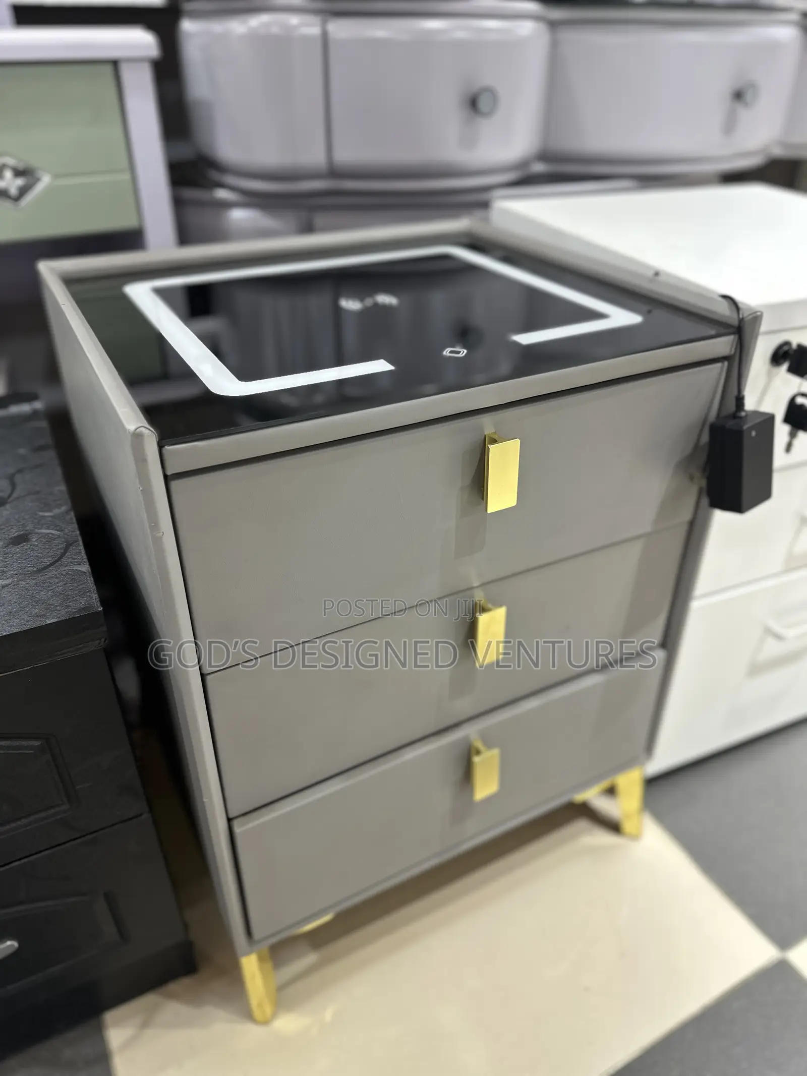 Electronic Smart Bedside Drawer