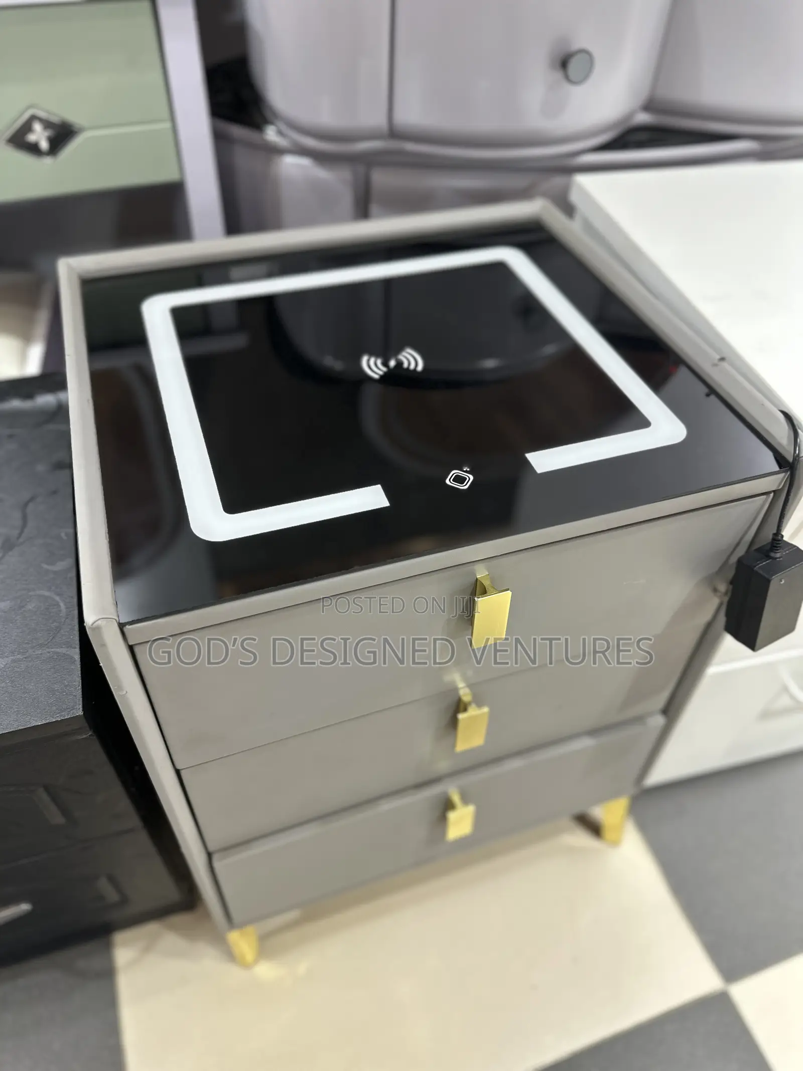 Electronic Smart Bedside Drawer