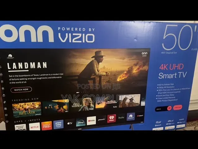 Onn by Vizio 50 Inch Tv Smart