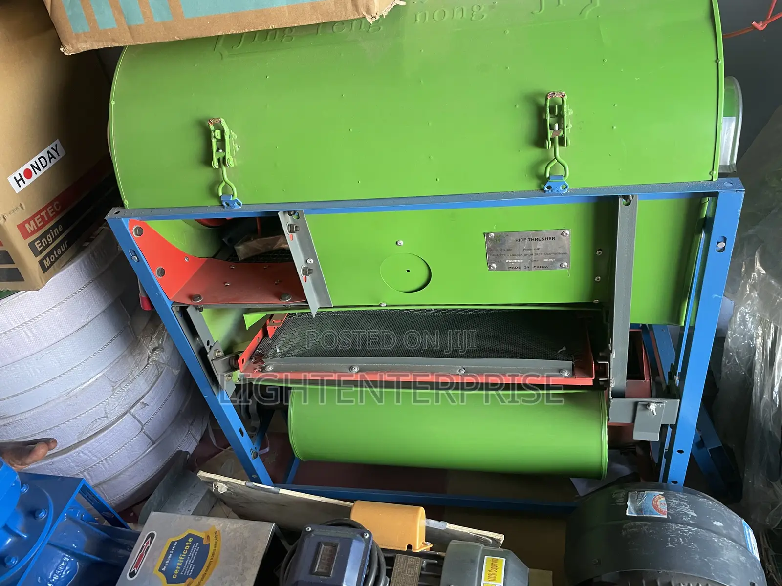 5tg-80c Multi Purpose Thresher Machine Complete With Motor