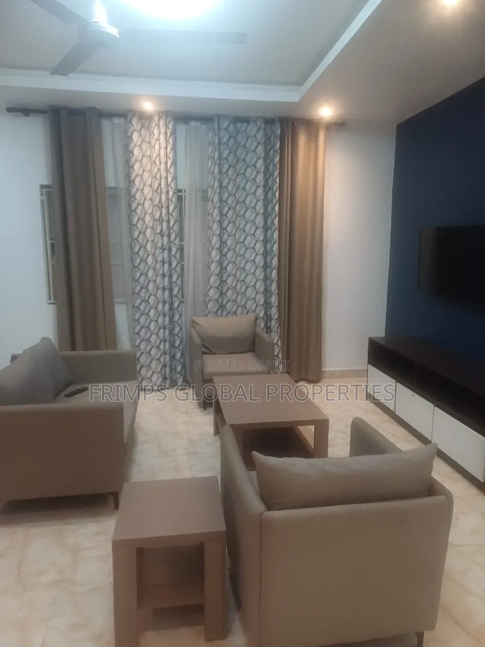 Furnished 3bdrm Apartment in Mile 7 for rent