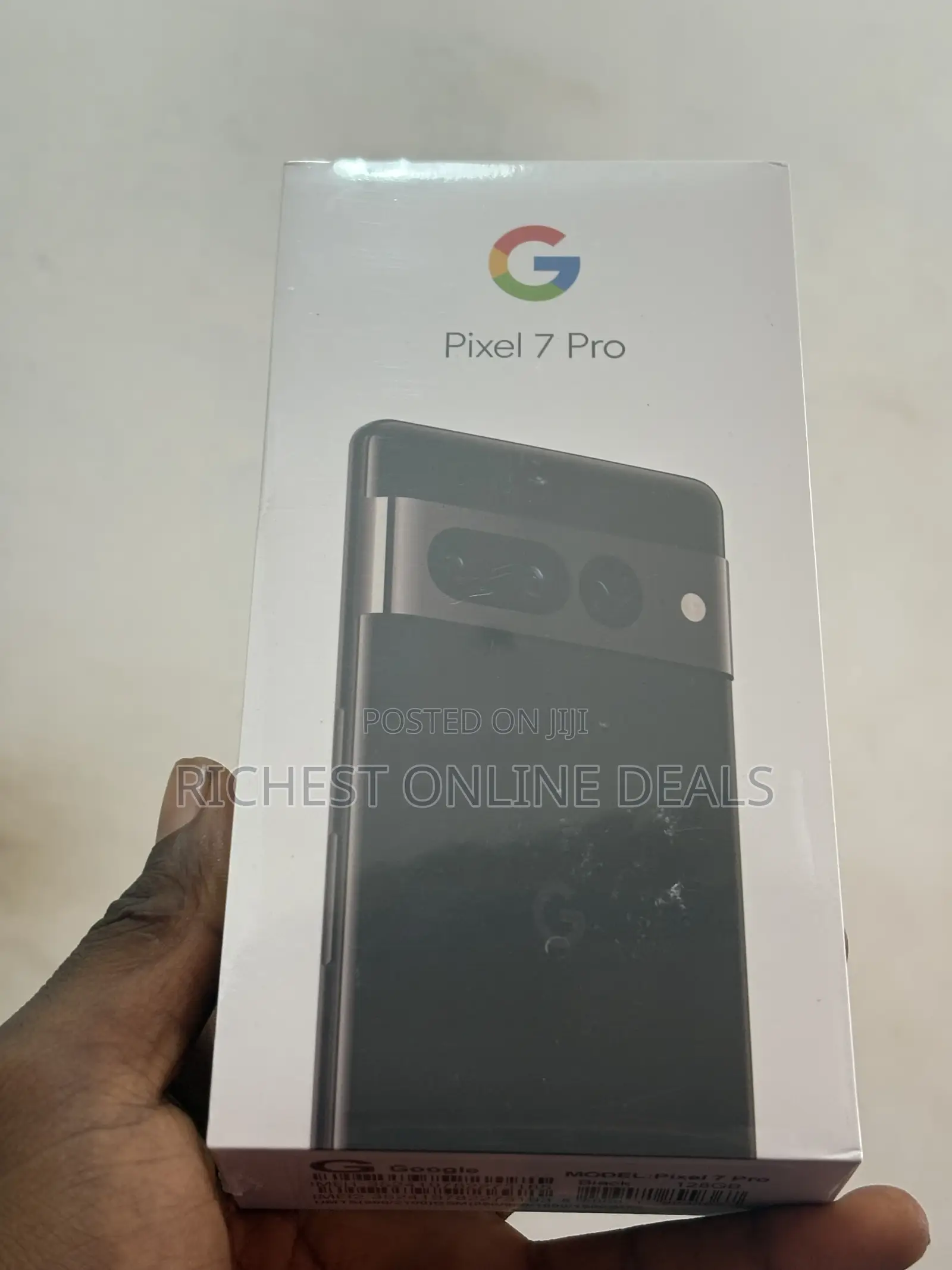 New Google Pixel 7 Pro 128 GB Black