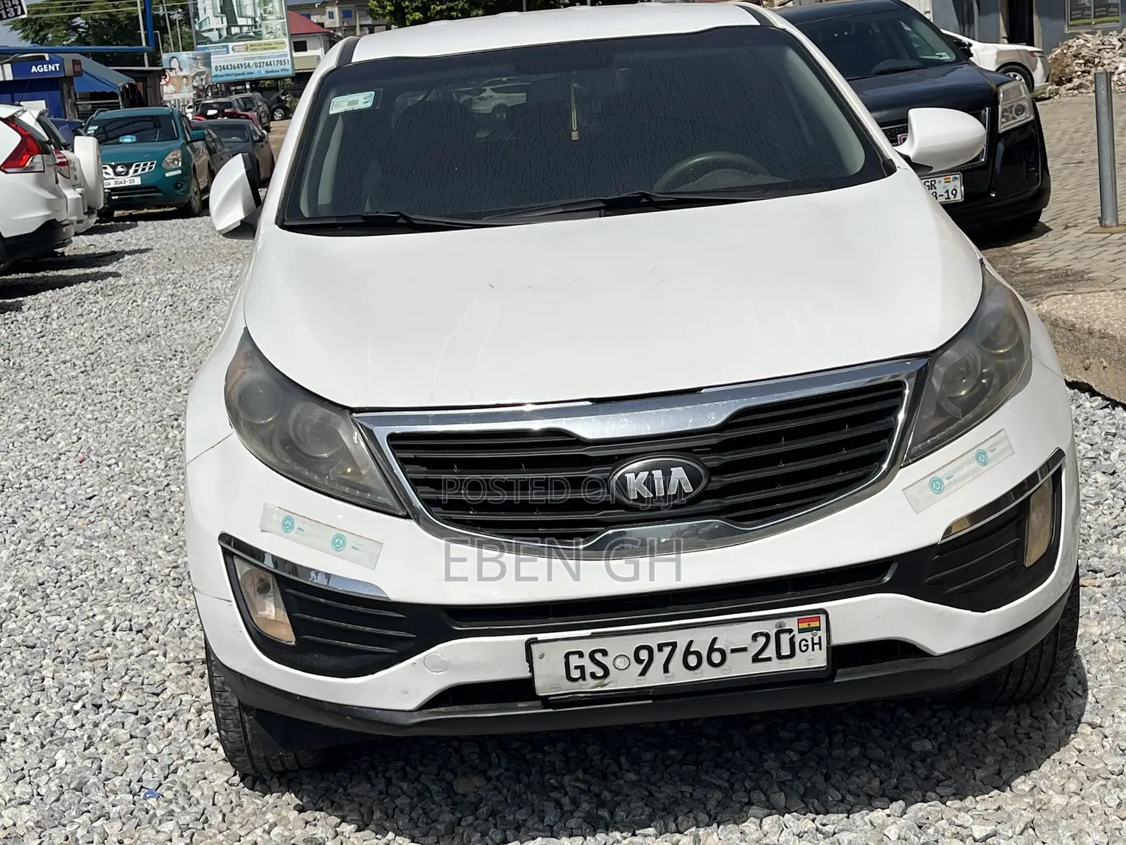 Kia Sportage EX 4dr SUV (2.4L 4cyl 6A) 2014 White
