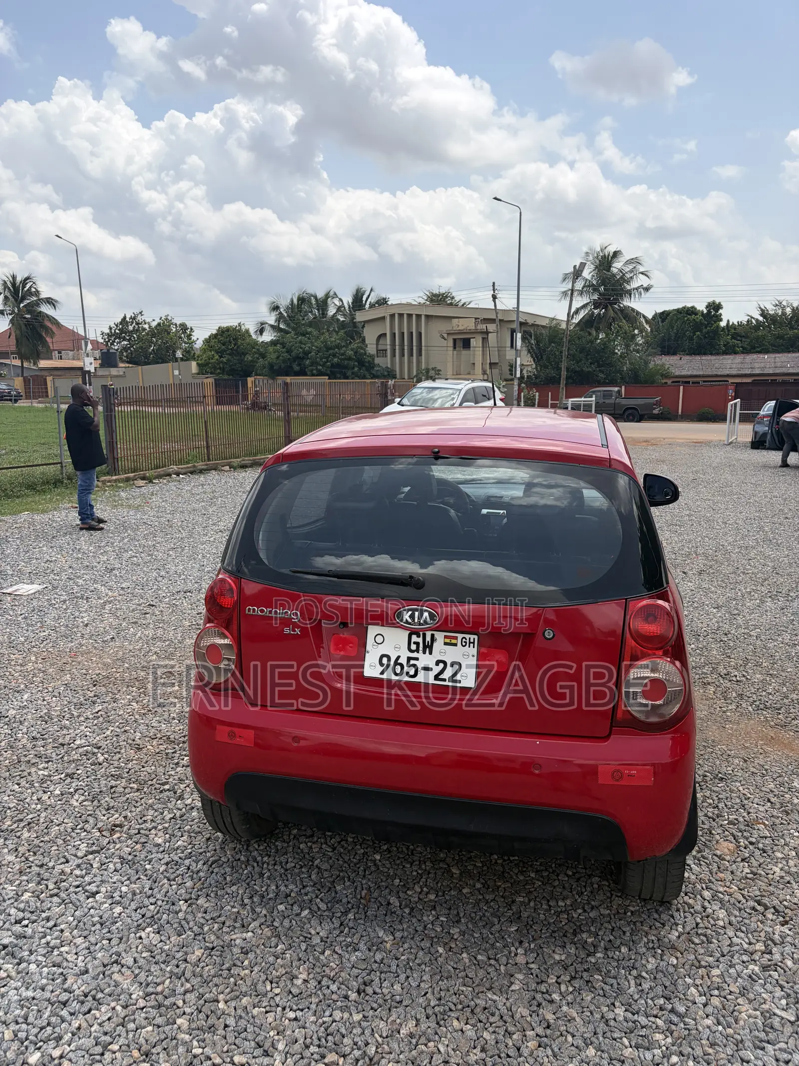 Kia Morning 2009 Red