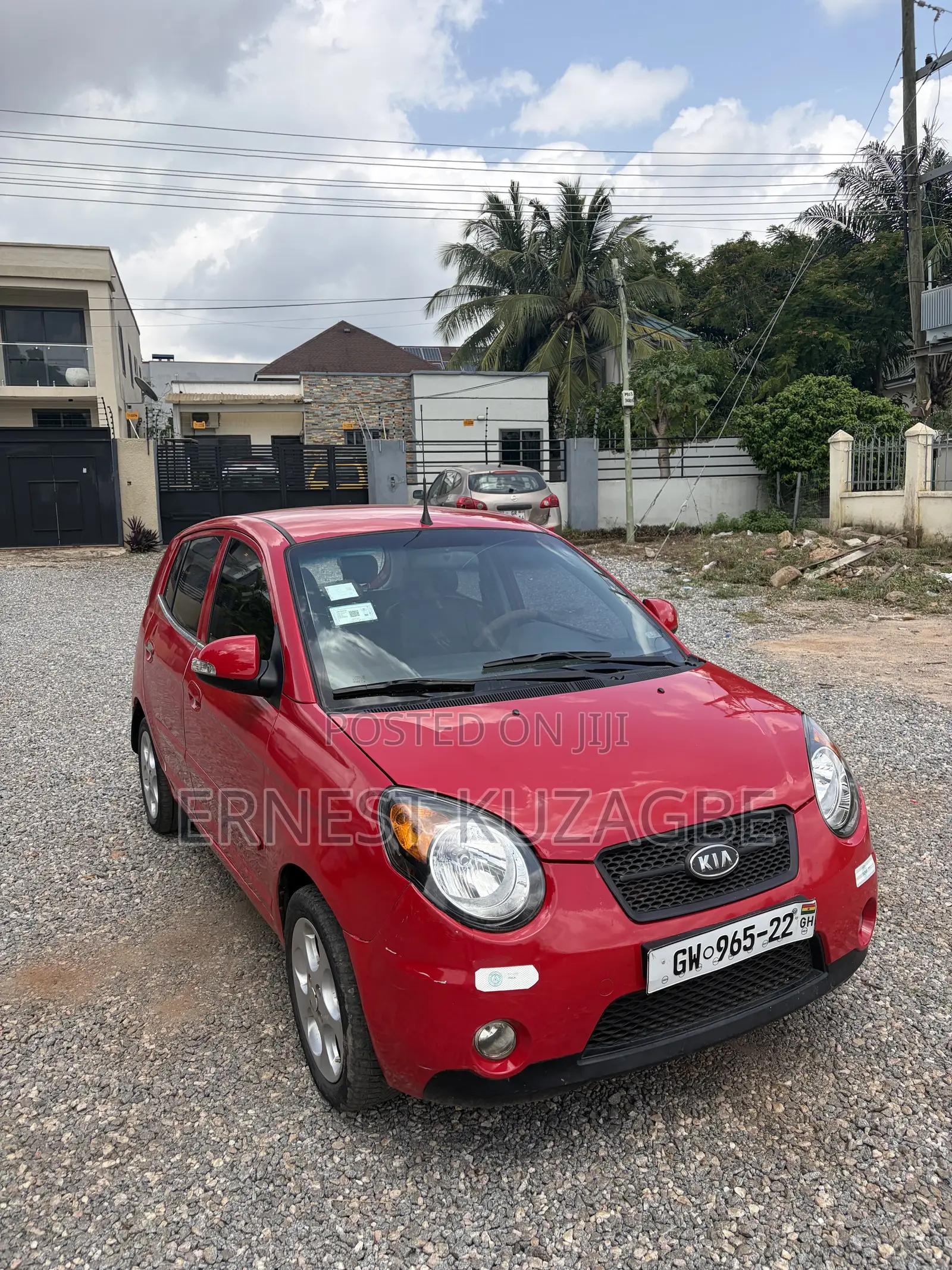 Kia Morning 2009 Red