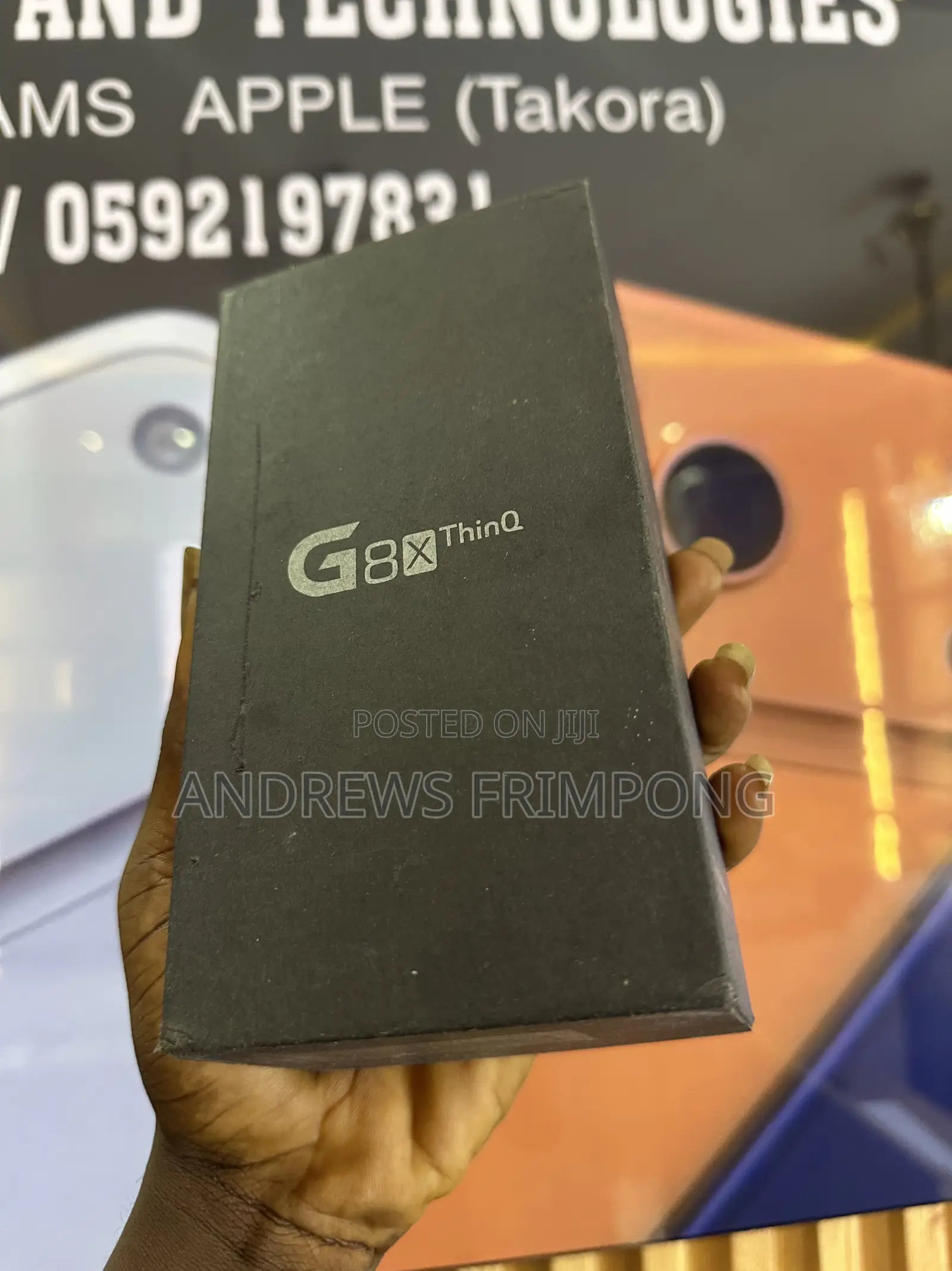 New LG G8X Thinq 128 GB Black