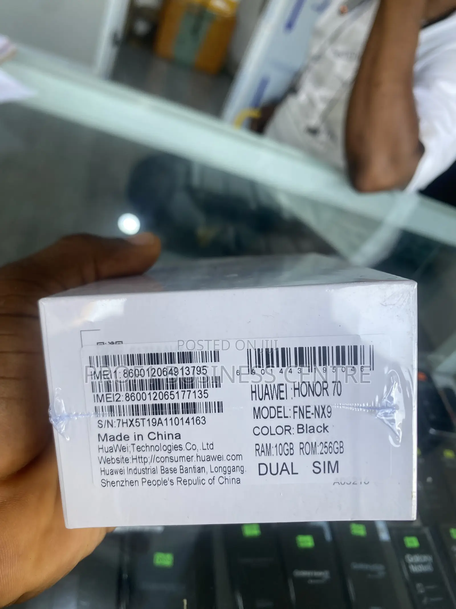 New Huawei Pura 70 256 GB Black