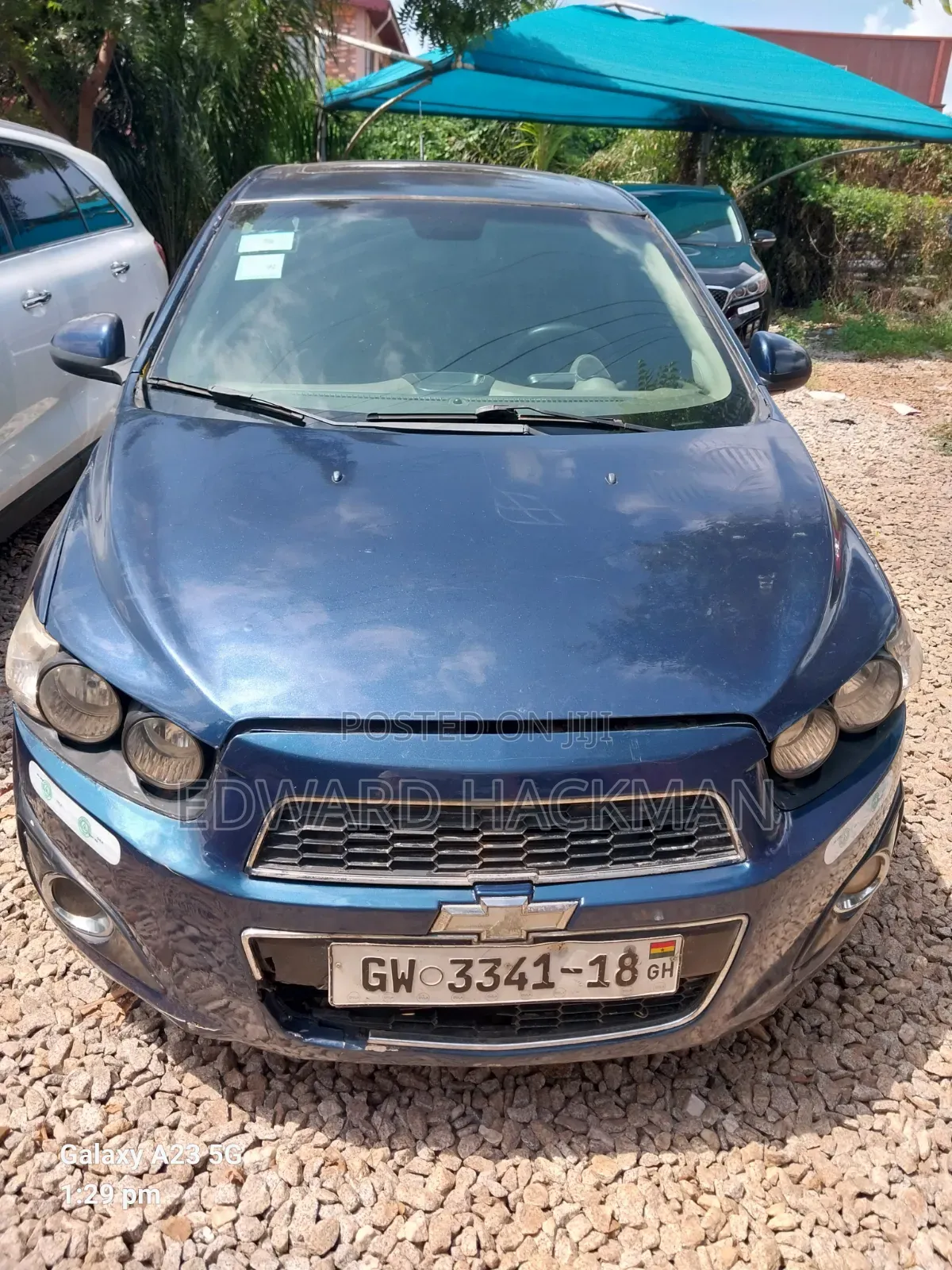 Chevrolet Sonic 2014 Blue