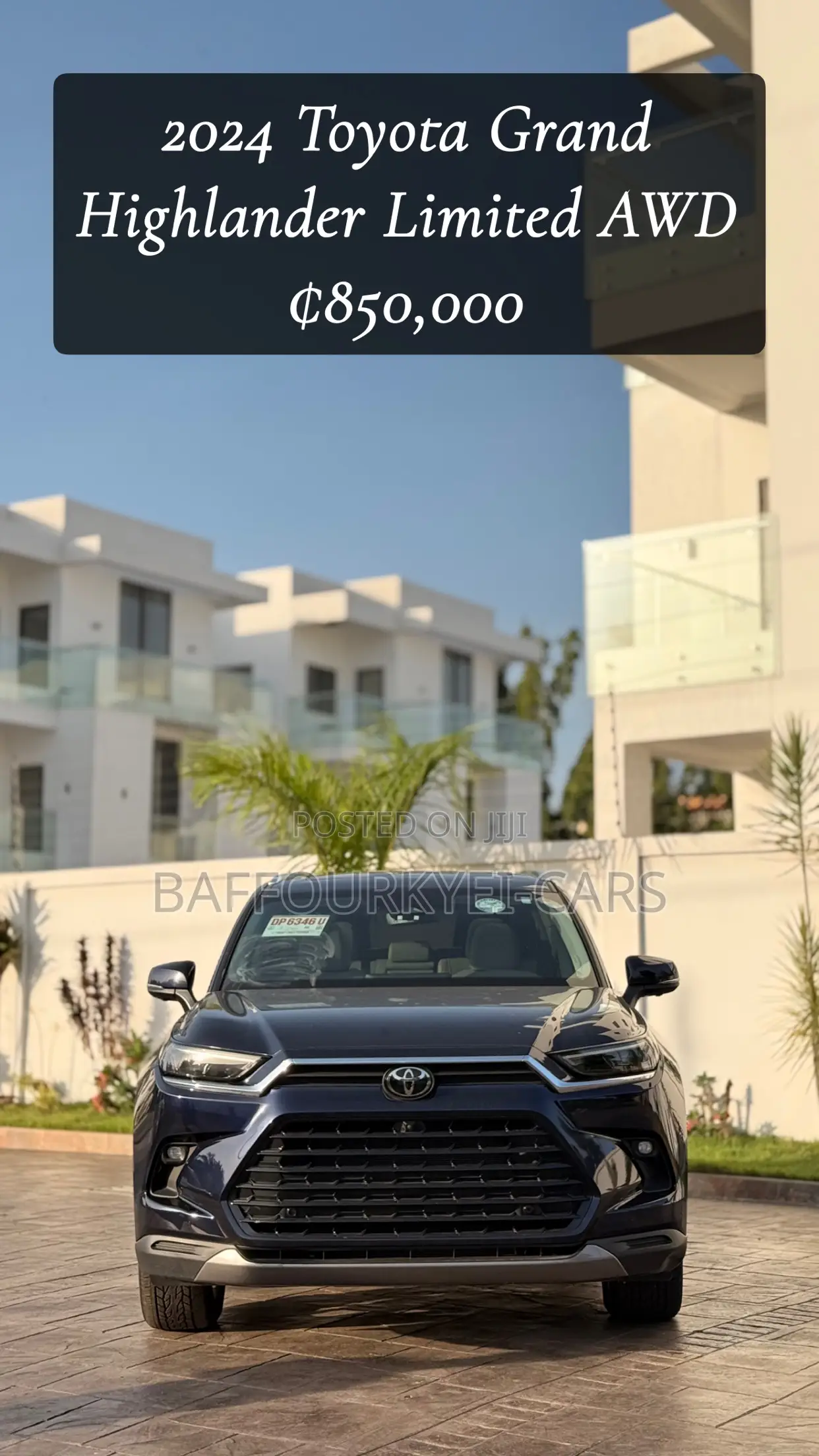 Toyota Highlander Limited AWD 2024 Black