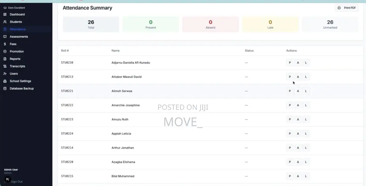 School Management System